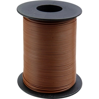 Donau Elektronik 105-8-100 1 x 0.20 mm², hnědá, 100 m