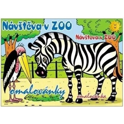 Omaľovánka MFP Návšteva ZOO A5