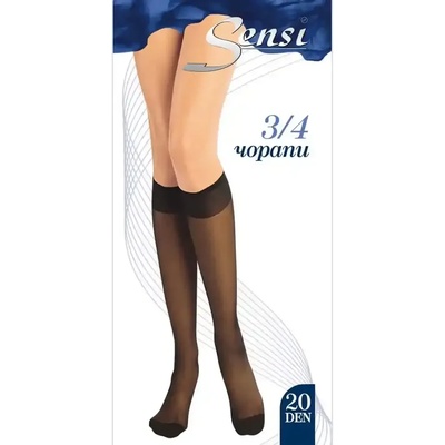 Sensi 3/4 oбикновени чорапи 20Den (с31003002)