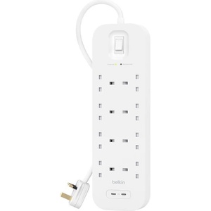 Belkin 4 Plug + 2 USB Switch (SRB004ca2M)