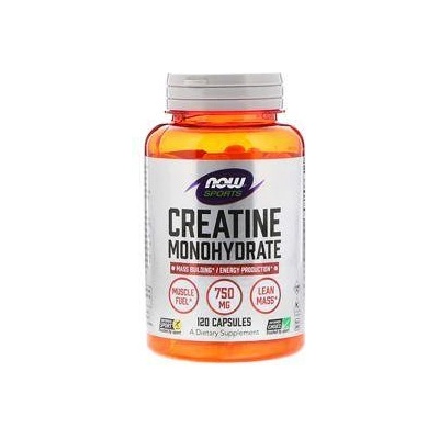 NOW Креатин Монохидрат 750mg. / 120 Caps. , 2365