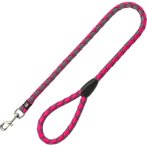 TRIXIE Cavo - повод за кучета, S-M, 1 м / 12 мм, фуксия/графит - mypetshop - 14,63 лв