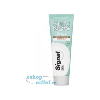 Signal White Now Detox Coconut bělicí 75 ml