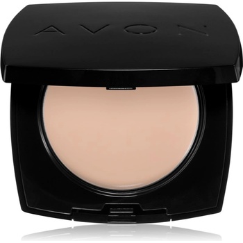 Avon True Colour крем фон дьо тен с пудра ефект цвят 125G Warm Ivory 9 гр