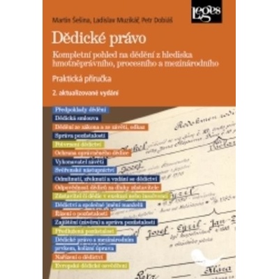 Dědické právo - Martin Šešina, Ladislav Muzikář, Petr Dobiáš