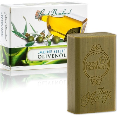 Sanct Bernard Handmade tuhé mydlo z olivového oleja bez parfumov a farbív 125 g