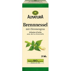 Alnatura Био чай от коприва и лимонена трева - 30 г