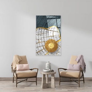 Art gift Стъклено АРТ пано - Слънце в мозайка