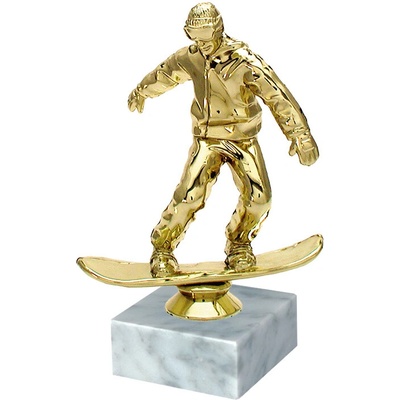 Snowboardová soška 16,5 cm