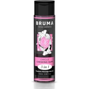 BRUMA 3-в-1 лубрикант и масажно олио Bruma дъвка 100 мл