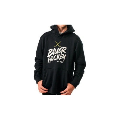 S25 Bauer Ultimate Hoodie YTH černá