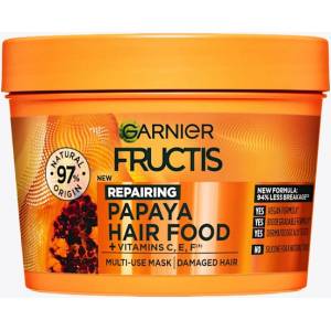 Garnier Fructis Hair Food Papaya - маска 3-в-1, 390 мл (137492)