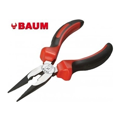 Kleště půlkulaté rovné 200 mm BAUM dvoukompozitní protiskluzové rukojeti – Zboží Mobilmania