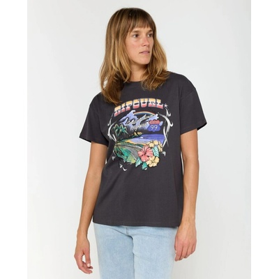 RIP CURL Pacific Rider Relaxed Tee Washed Black