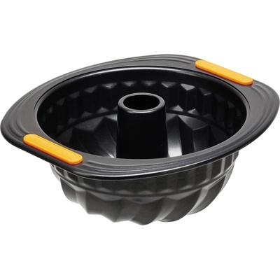 Le Creuset Forma na bábovku 22 cm čierna oceľ