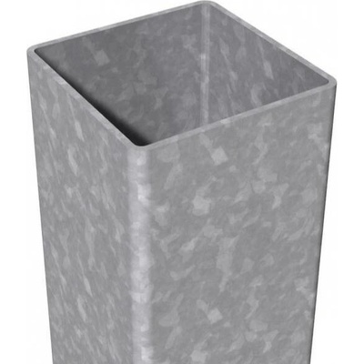 Kovový pozinkovaný sloupek 120 x 120 mm - délka 2 m ✔ Bez držáků plotových polí