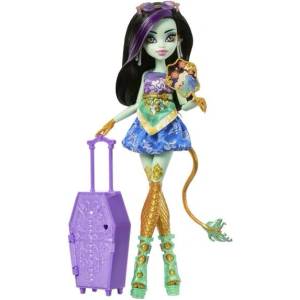 Mattel Monster High Skulltimate secrets Destination кукла JINAFIRE LONG, JDR52 (JDR52)