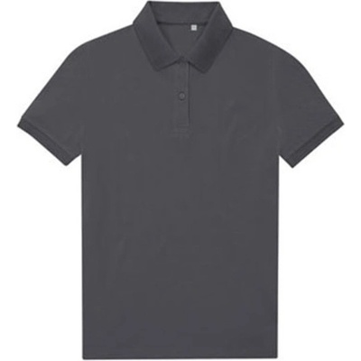 B&C Dámske polo tričko PW465 Dark Grey