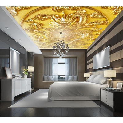 Art Gift Decor Фототапет за таван Златни орнаменти