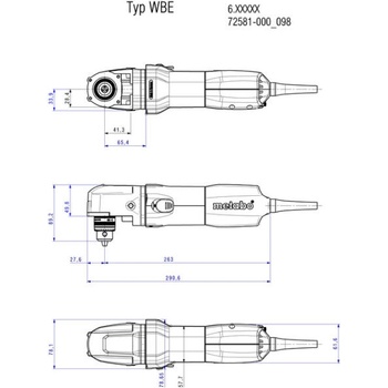Image 1 of Metabo WBE 700 (600512000)