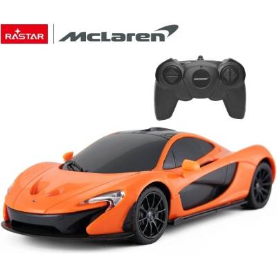 Rastar McLaren P1 RC auto RTR 1:24 oranžové