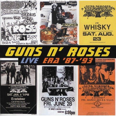GUNS N'ROSES: LIVE ERA '87-'93 CD