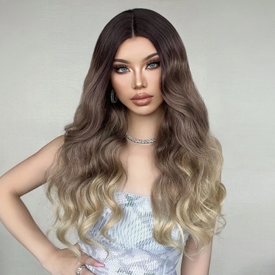 Sarah parochňa so sieťkou Žiarivá ombré hnedá