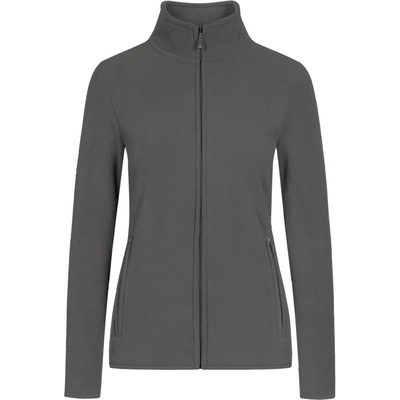 Promodoro dámská dvojitá fleecová mikina E7965 Steel Gray