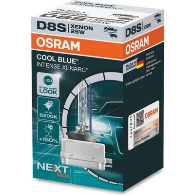OSRAM ксенонова крушка D8S XENARC Cool Blue Intense NextGeneration 6200K (2887)