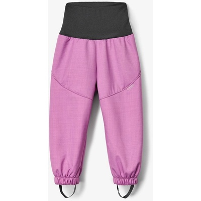 Unuo Batolecí softshellové kalhoty s beránkem Light Fialová