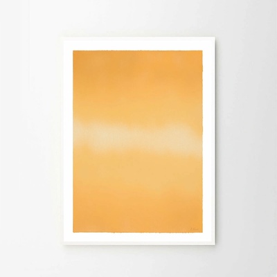 Moikka Plagát Yellow Interstellar by Anne Nowak 50x70 cm