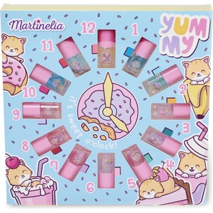 Aquarius Cosmetic Детски комплект лакове Martinelia Yummy - Clock, 12 броя