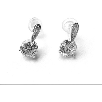 Ornamenti náušnice Zirconia silver SA300132
