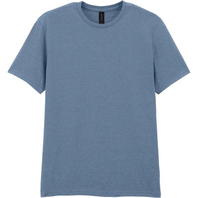 Gildan unisex bavlněné tričko Softstyle kamenná modrá