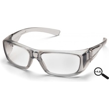 Pyramex Emerge ESG7910D15 ochranné okuliare priesvitný sivý rám číre