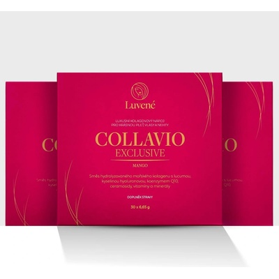 Luvené Kolagen drink Collavio Exclusive mango 3x 30 sáčků – Zboží Dáma