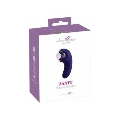 Boss of Toys beau coeur Zanto Plasma Dual-Ended Vibrator with Illuminated Glass Ball, 13.3 cm