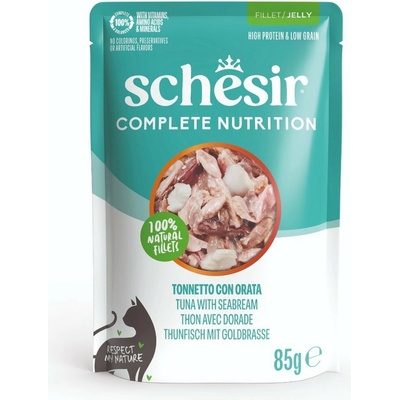 Schesir Cat Adult tuňák a pražma 85 g