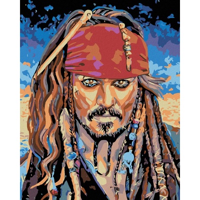Malování podle čísel JACK SPARROW I