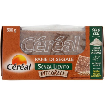 Cereal celozrnné ražné krekry bez droždia 500 g