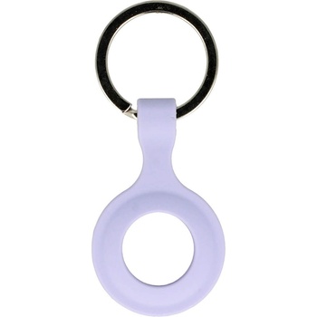 Силиконов ключодържател за Apple AirTag - Tel Silicone Keyring (лилав)