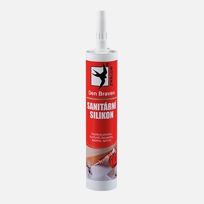 Debbex 30217RL Sanitárny silikón 280 ml strieborná