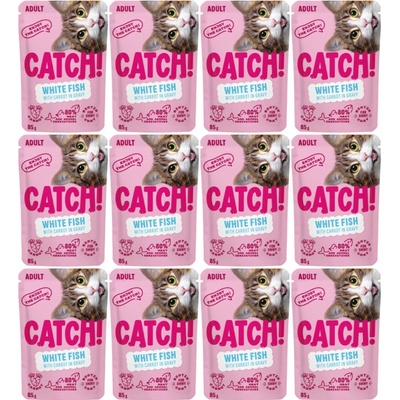 CATCH Bílá ryba s mrkví v omáčce 12 x 85 g