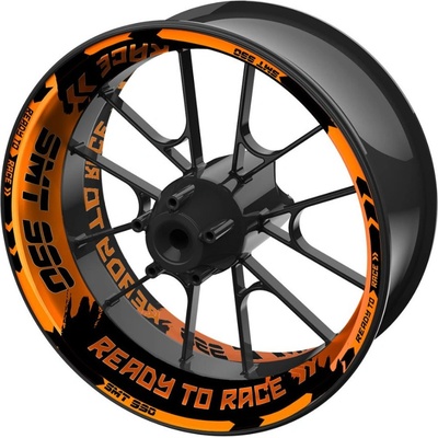 jednodílné polepy na kola KTM 990 SMT