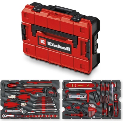 EINHELL E-Case Všestranná montážní sada ručního nářadí a příslušenství 87 ks, 49370518