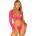 Leg Avenue Дантелен топ и гащички Daisy