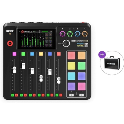 RØDE RODECaster Pro II Basic SET Black Подкаст миксери (RODECASTER PRO II-BASIC-SET)