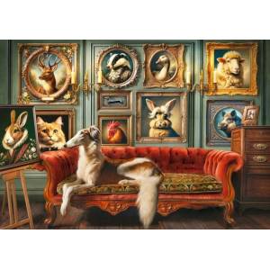 Cherry Pazzi - Puzzle The Aristocratic Menagerie - 1 000 piese