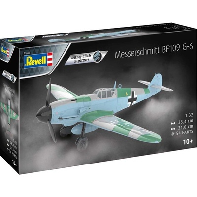 Revell Messerschmitt Bf109G-6 EasyClick ModelSet letadlo 63653 1:48