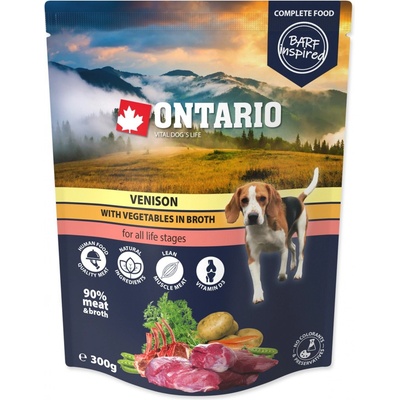 Ontario Adult zvěřina se zeleninou ve vývaru 300 g